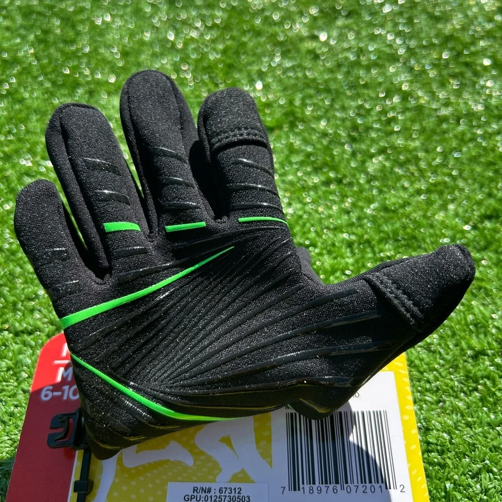 Head Kids Medium Black Touchscreen Gloves 6-10 Sensatec Technology Silicone Grip